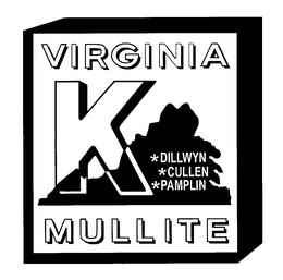 VIRGINIA MULLITE K DILLWYN CULLEN PAMPLIN trademark