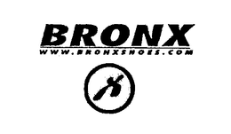 BRONX WWW.BRONXSHOES.COM X trademark