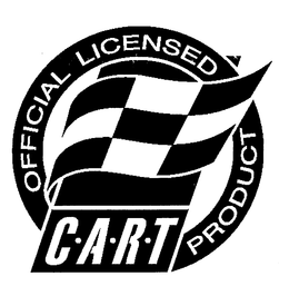CART LICENSED PRODUCTS - OFFICIAL LICENSED PRODUCTS trademark