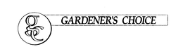 GC GARDENER'S CHOICE trademark