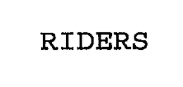RIDERS trademark