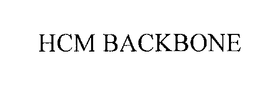 HCM BACKBONE trademark