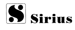 S SIRIUS trademark