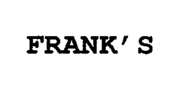 FRANK'S trademark