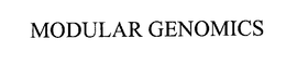 MODULAR GENOMICS trademark