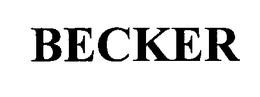 BECKER trademark