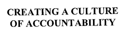 CREATING A CULTURE OF ACCOUNTABILITY trademark