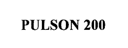 PULSON 200 trademark