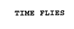 TIME FLIES trademark