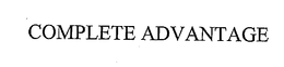 COMPLETE ADVANTAGE trademark