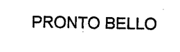 PRONTO BELLA trademark