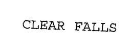 CLEAR FALLS trademark
