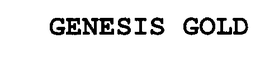 GENESIS GOLD trademark