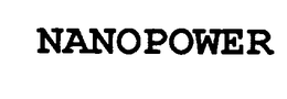 NANOPOWER trademark