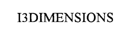 I3DIMENSIONS trademark