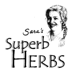 SARA'S SUPERB HERBS trademark