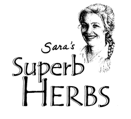 SARA'S SUPERB HERBS trademark