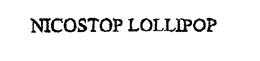 NICOSTOP LOLLIPOP trademark