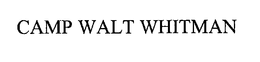 CAMP WALT WHITMAN trademark