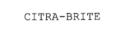 CITRA-BRITE trademark