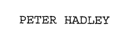 PETER HADLEY trademark