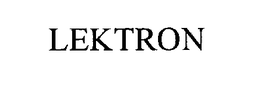 LEKTRON trademark