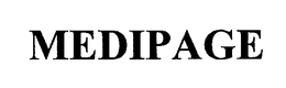 MEDIPAGE trademark