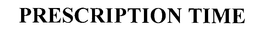 PRESCRIPTION TIME trademark