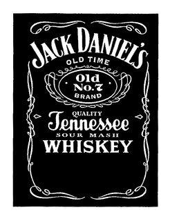 JACK DANIEL'S OLD TIME OLD NO.7 BRAND QUALITY TENNESSEE SOUR MASH WHISKEY trademark