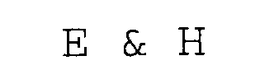 E & H trademark