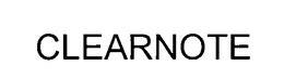 CLEARNOTE trademark