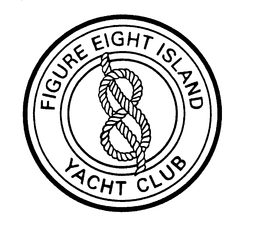 FIGURE EIGHT ISLAND YACHT CLUB 8 trademark