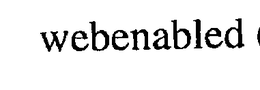 WEBENABLED (STYLIZED trademark