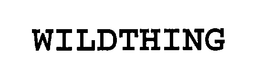 WILDTHING trademark