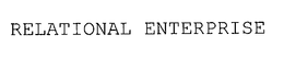 RELATIONAL ENTERPRISE trademark