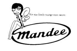 IT'S THE LITTLE THINGS THAT COUNT MANDEE trademark