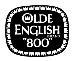 OLDE ENGLISH BRAND "800" trademark