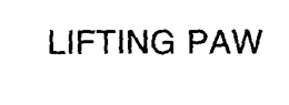 LIFTING PAW trademark