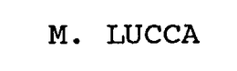 M. LUCCA trademark