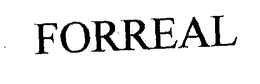 FORREAL trademark