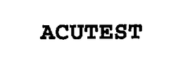 ACUTEST trademark