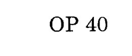 OP40 trademark