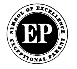 EP SYMBOL OF EXCELLENCE EXCEPTIONAL PARENT trademark
