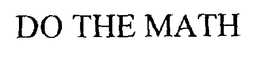 DO THE MATH trademark