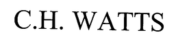 C.H. WATTS trademark