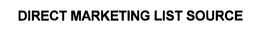 DIRECT MARKETING LIST SOURCE trademark