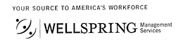 YOUR SOURCE TO AMERICA'S WORKFORCE WELLSPRING MANAGEMENT SERVICES trademark