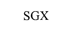 SGX trademark