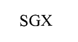 SGX trademark