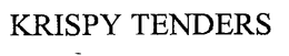 KRISPY TENDERS trademark